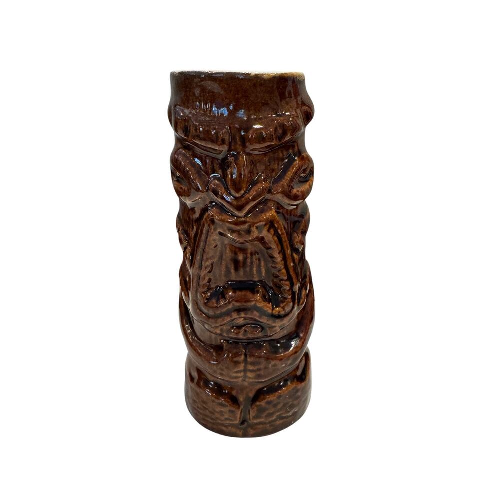 ViNTaGe Kon Tiki Bar Mug Stephen Crane Sheraton Waikiki Hawaii